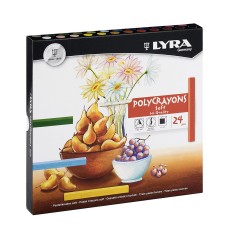 "LYRA"   Пастель сухая POLYCRAYON   24 цв. L5651240