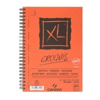 "Canson"   Альбом для графики XL   90 г/м2  A5   14.8 х  21 см  на спирали   60 л. С200787221 слоновая кость