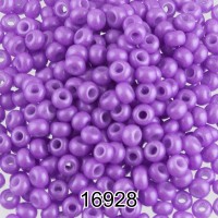 Бисер Чехия круглый 4   10/0   2.3 мм  500 г 16928 (Ф309) фиолетовый