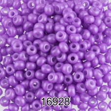 Бисер Чехия круглый 4   10/0   2.3 мм  500 г 16928 (Ф309) фиолетовый
