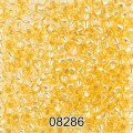 Бисер Чехия круглый 6 10/0 2.3 мм 500 г 08286 (Ф387) желтый