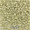 Бисер Чехия круглый 6 10/0 2.3 мм 500 г 18154 (Ф395) фисташковый/металлик