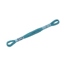 Нитки для вышивания "Gamma"    мулине  ( 3173-6115 )  100\% хлопок   24 x  8 м №5174 мор.волна