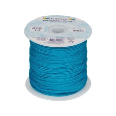 Шнур "Gamma"   1.2 мм  GCS-1.2   декоративный   50 м ± 0.2 м №033 яр.бирюзовый