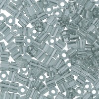 Бисер Япония "TOHO" 11/0   HEXAGON №1   2.2 мм  500 г №0009 св.серый