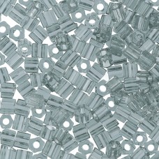 Бисер Япония "TOHO" 11/0   HEXAGON №1   2.2 мм  500 г №0009 св.серый