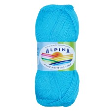 Пряжа ALPINA "VIVEN"   100\% бамбук   10 шт. х  50 г  405 м ± 15 м №22 св.голубой