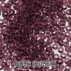 Бисер Чехия "GAMMA" круглый 2   10/0   2.3 мм  10 х  5 г  1-й сорт B096 лиловый ( 20060 )