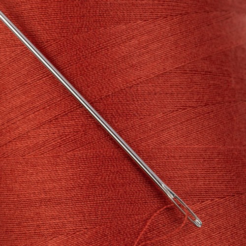 Швейные нитки (полиэстер) 40/2   "Nitka"  ( 101-200 )  4570 м №150 св.коричневый