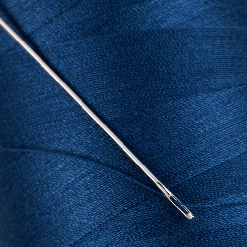 Швейные нитки (полиэстер) 40/2   "Nitka"  ( 201-300 )  4570 м №298 серо-синий