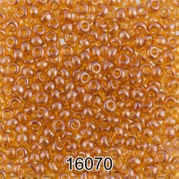 Бисер Чехия круглый 1   10/0   2.3 мм  500 г 16070 (Ф493) т.песочный