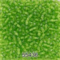 Бисер Чехия круглый 1 10/0 2.3 мм 500 г 55436 (Ф541) св.зеленый