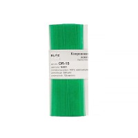 Лента капроновая 15 мм ( 5/8 ")  "BLITZ"   OR-15   ФАСОВКА   5 х  5.4 м №081 изумрудный