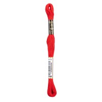 Нитки для вышивания "Anchor"   мулине   100\% хлопок   12 x  8 м 9046 красный