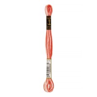 Нитки для вышивания "Anchor"   мулине   100\% хлопок   12 x  8 м меланж 1202 красный