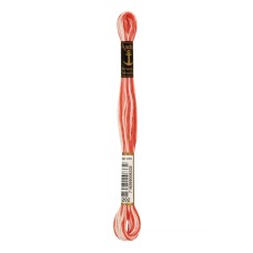 Нитки для вышивания "Anchor"   мулине   100\% хлопок   12 x  8 м меланж 1202 красный