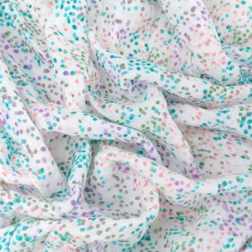 Ткань "PEPPY"   Ткань муслиновая   ФАСОВКА   EMBRACE   100\% хлопок   100 х  125 см  Shannon Fabrics fundot pink
