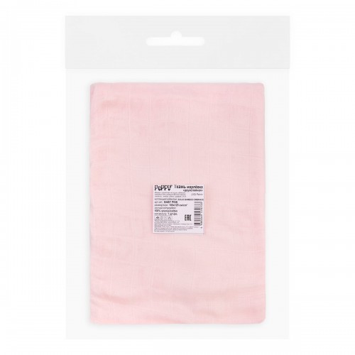 Ткань "PEPPY"   Ткань муслиновая   ФАСОВКА   SOLID BAMBOO EMBRACE   100\% хлопок   100 х  125 см  Shannon Fabrics BABY PINK