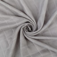 Ткань "PEPPY"   Ткань муслиновая   ФАСОВКА   SOLID BAMBOO EMBRACE   100\% хлопок   100 х  125 см  Shannon Fabrics SILVER