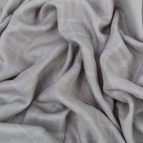 Ткань "PEPPY"   Ткань муслиновая   ФАСОВКА   SOLID BAMBOO EMBRACE   100\% хлопок   100 х  125 см  Shannon Fabrics SILVER