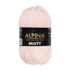 Пряжа ALPINA "MISTY"   70\% хлопок, 30\% шерсть   10 шт. х  50 г  105 м ± 5 м №07 бл.розовый