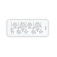 "Love2art"   TDR/B   Трафарет декоративный   10 x 25 см  3 шт  СК/Распродажа 1606-14