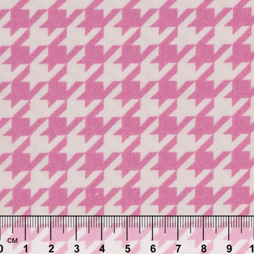 Ткань для пэчворка PEPPY   БАБУШКИН СУНДУЧОК   ФАСОВКА   50 x 55 см  140 г/кв.м ± 5   100\% хлопок БС-25 гусиная лапка ярко-розовый