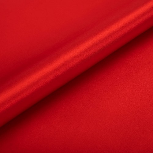 Ткань PSS-001   Poly satin   ФАСОВКА   100 г/кв.м ± 5 г/кв.м  100 х  145 см  95\% полиэстер, 5\% спандекс №03 красный