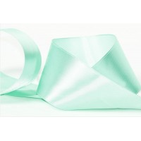 Лента атласная 50 мм ( 2 ")  "Gamma"   33 м ± 2 м №010 мятный