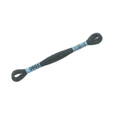 Нитки для вышивания "Gamma"    мулине  ( 0207-0819 )  100\% хлопок   24 x  8 м №0665 т.серый