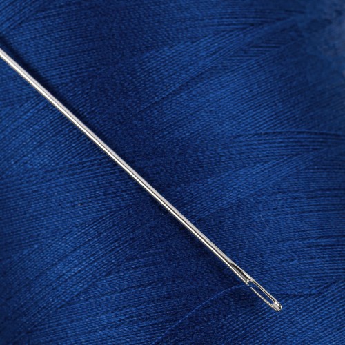 Швейные нитки (полиэстер) 40/2   "Nitka"  ( 201-300 )  4570 м №289 синий