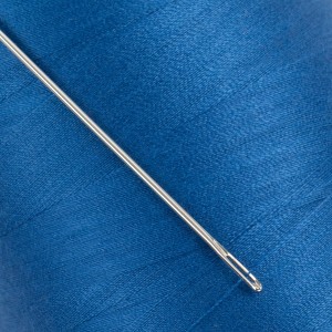 Швейные нитки (полиэстер) 50/2   "Gamma"  ( 201-300 )  4570 м №288 синий
