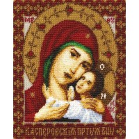 Набор для вышивания "PANNA" CM-0946   "Икона Пресвятой Богородицы Касперовская" 19.5  х 24  см