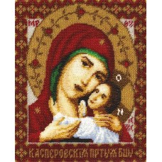 Набор для вышивания "PANNA" CM-0946   "Икона Пресвятой Богородицы Касперовская" 19.5  х 24  см