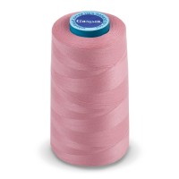 Швейные нитки (полиэстер) 50/2   "Gamma"  ( 101-200 )  4570 м №153 серо-розовый