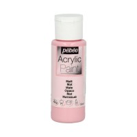 Краска акриловая "PEBEO"   Acrylic Paint для декора матовая   59 мл 097812 розовый