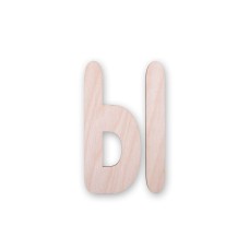 Заготовка для декорирования "Mr. Carving"   ВД-500   Буквы   фанера   11  х 6.6 х  0.3 см Ы