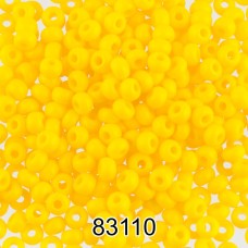 Бисер Чехия круглый 3   10/0   2.3 мм  500 г 83110 (Ф128) желтый