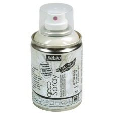 "PEBEO"   Краска на водной основе decoSpray (аэрозоль)   100 мл 093793 под золото с глиттером