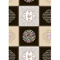 Ткань для пэчворка PEPPY   КРОШКИ-МАТРЁШКИ   ФАСОВКА   60 x 110 см  146 г/кв.м ± 5   100\% хлопок КМ-01 Панель