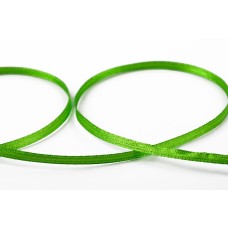 Лента атласная 3 мм ( 1/8 ")  "Gamma"   AL-3P   двухстор.   91.4 м №085 серо-зеленый