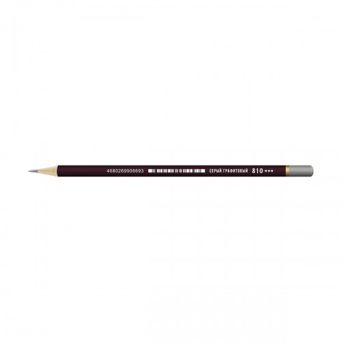 "VISTA-ARTISTA"   Fine   VFCP   Карандаш цветной   заточенный   6 шт 810 Серый графитовый (Graphite gray)