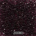 Бисер Чехия круглый 2 10/0 2.3 мм 500 г 20080(Ф167) т.лиловый