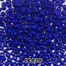 Бисер Чехия круглый 2   10/0   2.3 мм  500 г 33060(Ф173) васильковый