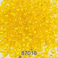 Бисер Чехия круглый 6 10/0 2.3 мм 500 г 87010 (Ф182) желтый