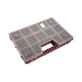 OM-010 пластик   35.5  x 31  x 6 см  СК/Распродажа бордовый