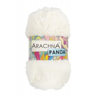 Пряжа ARACHNA "PANDA"   100\% микрополиэстер   5 шт. х  100 г  75 м №73 молочный