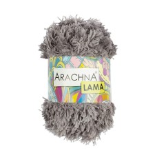 Пряжа ARACHNA "LAMA"   100\% микрополиэстер   5 шт. х  200 г  100 м №17  серый