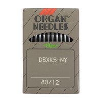 Иглы для пром. шв. машин "ORGAN"   DB x K5   10 шт. №080