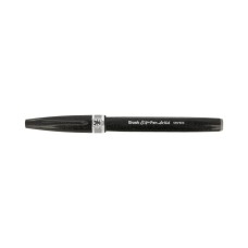 "Pentel"   Браш пен Brush Sign Pen Artist, ultra-fine   0.5 - 5 мм   кисть/круглое тонкое SESF30C-NX серый